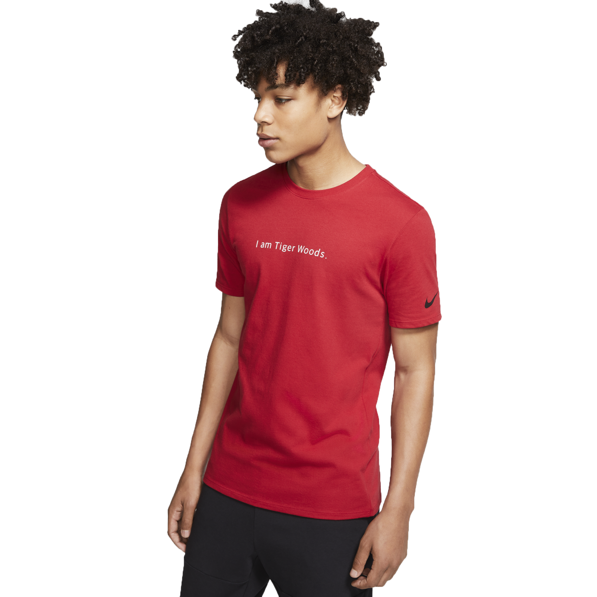 Nike i am tiger woods shirt clearance
