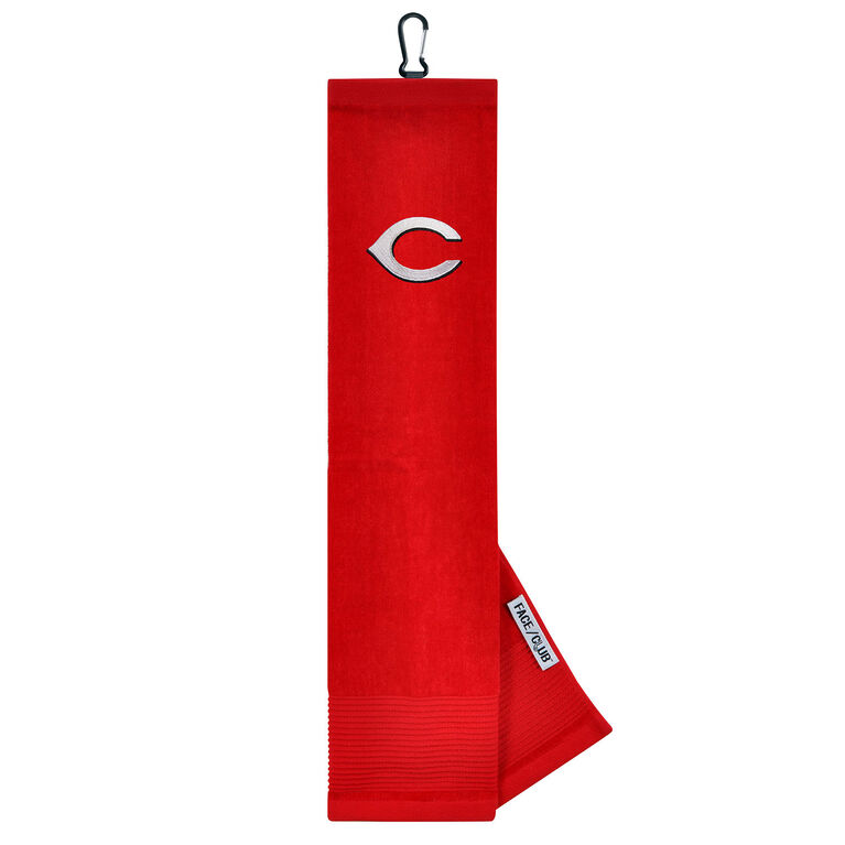 Team Effort Cincinnati Reds Tri-fold Embroidered Towel