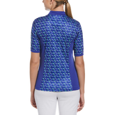 Alternate View 1 of Flamingo Print Short Sleeve Golf Shirt