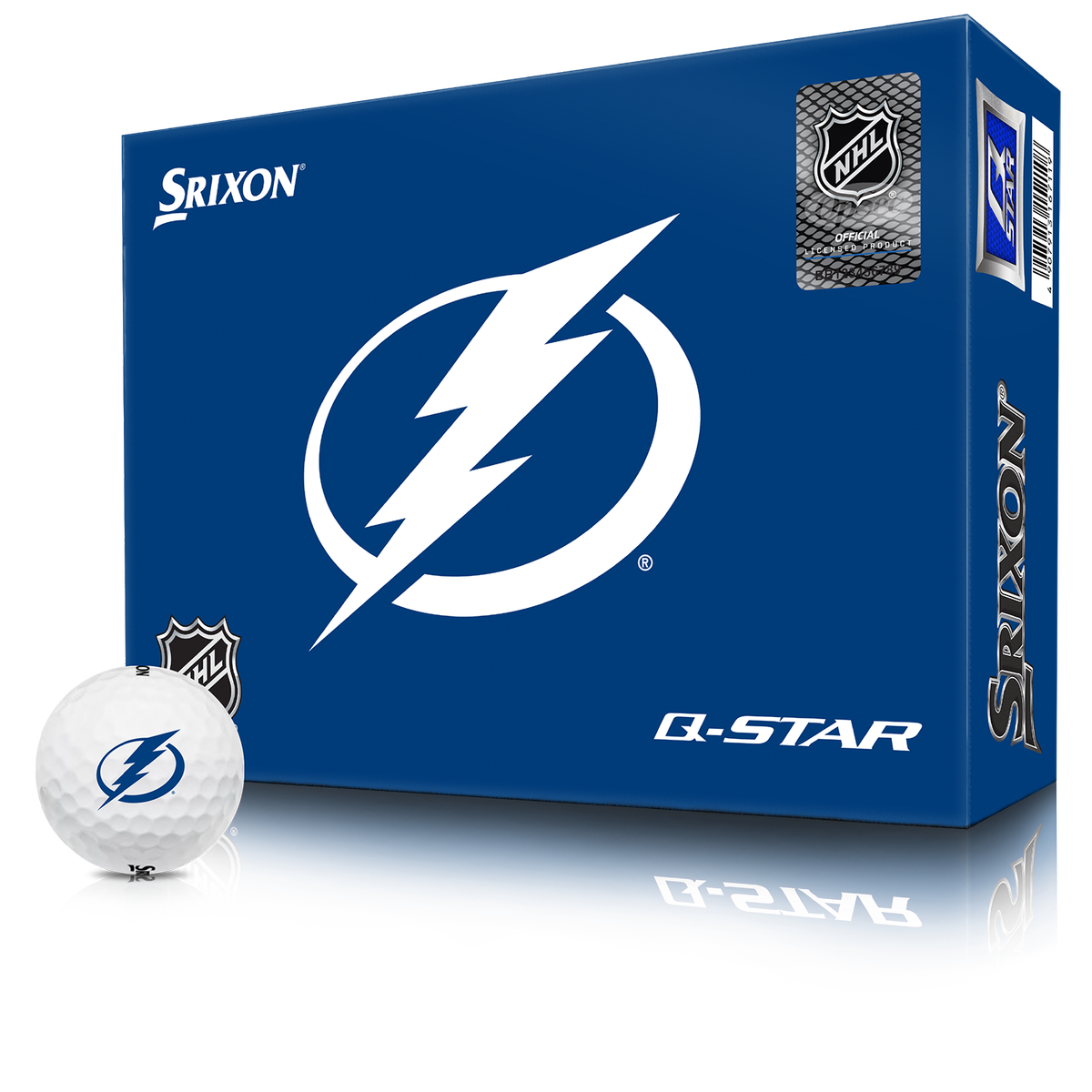 Srixon QSTAR 5 NHL Logo Golf Balls Tampa Bay Lightning PGA TOUR