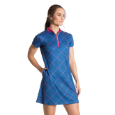 Alternate View 1 of Paisley Park Collection: Glen Plaid Short Sleeve Dress