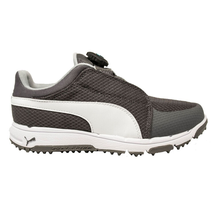 PUMA Grip Sport Disc Junior Golf Shoe Grey/White PGA TOUR Superstore