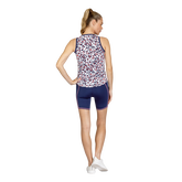 Alternate View 2 of Prismic Leopard Collection: Fox Painted Leopard Tank Top