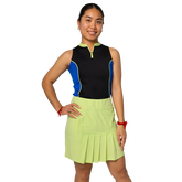Alternate View 2 of Lime Drop Collection: Dash Pleated 16.5&quot; Skort