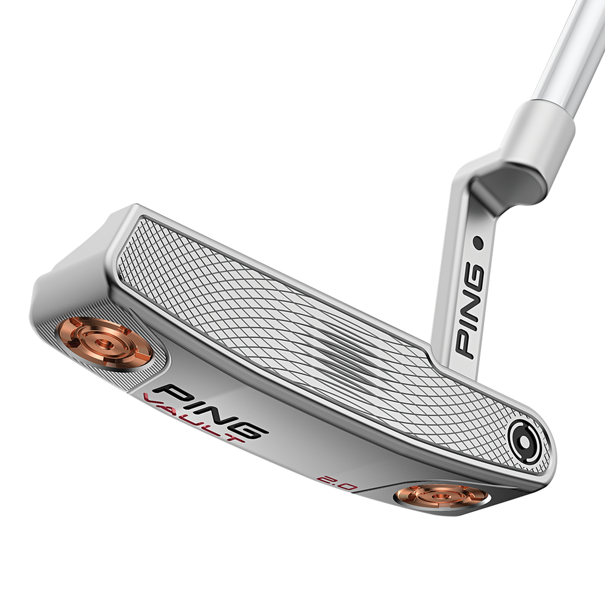 PING Vault 2.0 Dale Anser Platinum Putter w/ PP60 Grip PGA TOUR