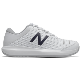 Women&#39;s 696V4 Tennis Shoe - White/Grey