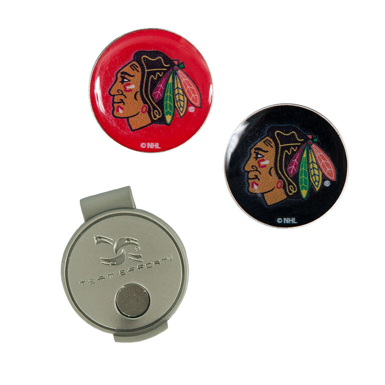 Team Effort Chicago Blackhawks Hat Clip