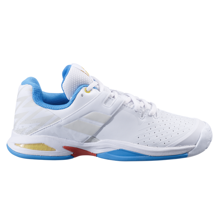 Babolat Propulse All Court Junior Tennis Shoe White/Blue PGA TOUR