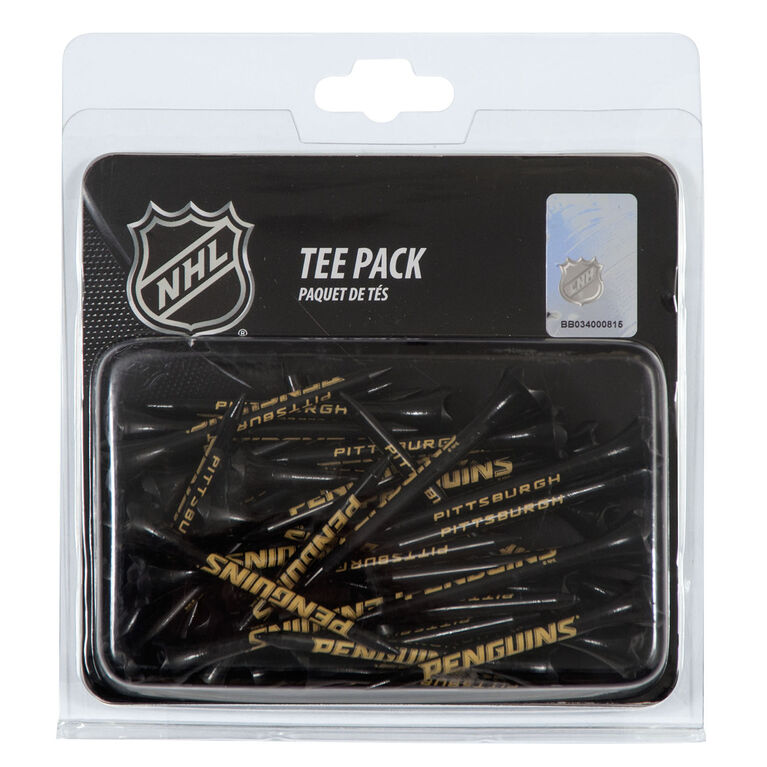 Team Effort Pittsburgh Penguins 2-3/4&quot; Tee 40-Pack