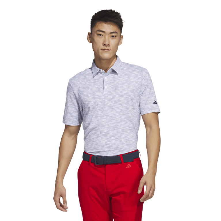 adidas Space Dye Short Sleeve Polo Shirt | PGA TOUR Superstore