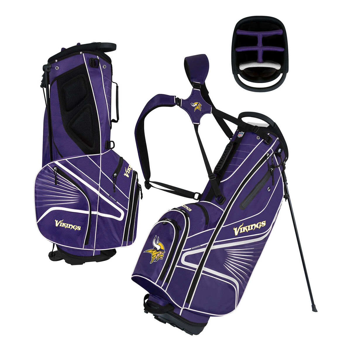 vikings golf bag