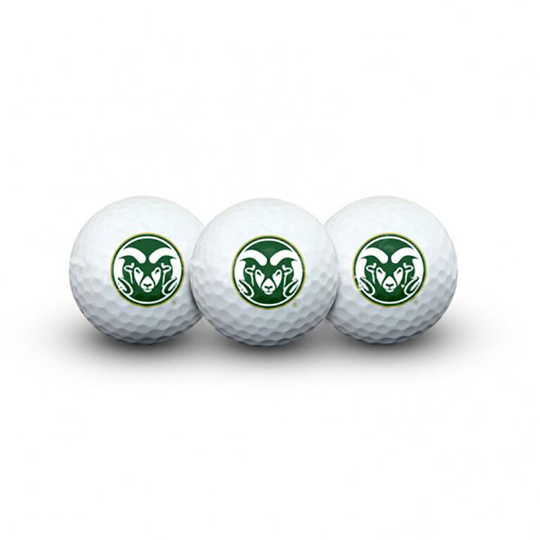 Colorado State Rams Golf Ball Pack of 3