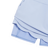 Alternate View 1 of Solid Scallop 17&quot; Skort