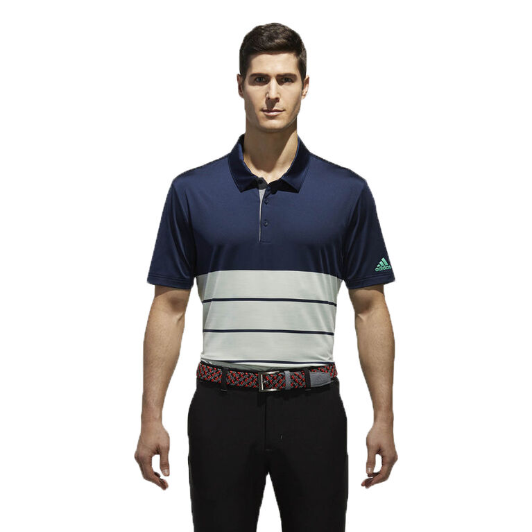 adidas men's ultimate365 heather golf polo
