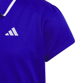Alternate View 1 of Tipped Collar Girls Shorts Sleeve Polo Shirt