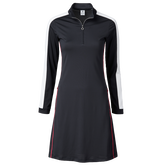 Alternate View 4 of Sportif Dot Collection: Roxana Long Sleeve Golf Dress
