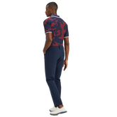 Alternate View 4 of Exploded Camo Rib Collar Tech Jersey Slim Fit Polo