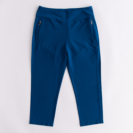 Summer Palm Pull-On 22&quot; Capri Pant