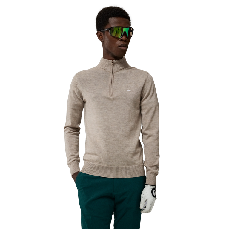 Merino wool online quarter zip