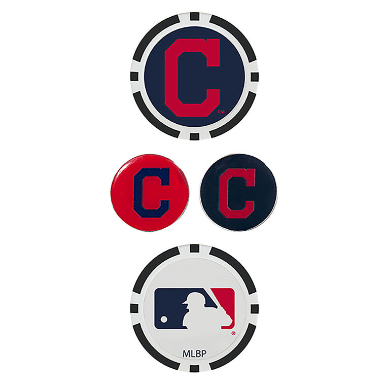 Team Effort Cleveland Indians Ball Marker Set