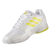 Alternate View 6 of adidas Barricade Court 2 Women&#39;s Tennis Shoe - White/Yellow