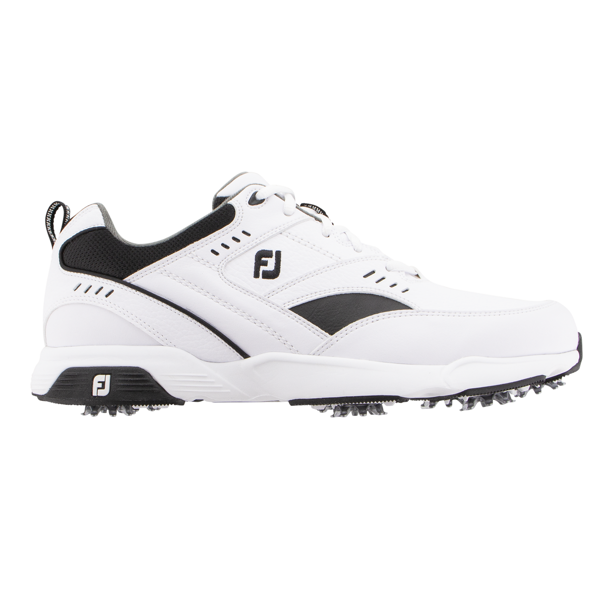 풋조이 맨 골프화 FootJoy Golf Specialty Mens Golf Shoe - White/Black