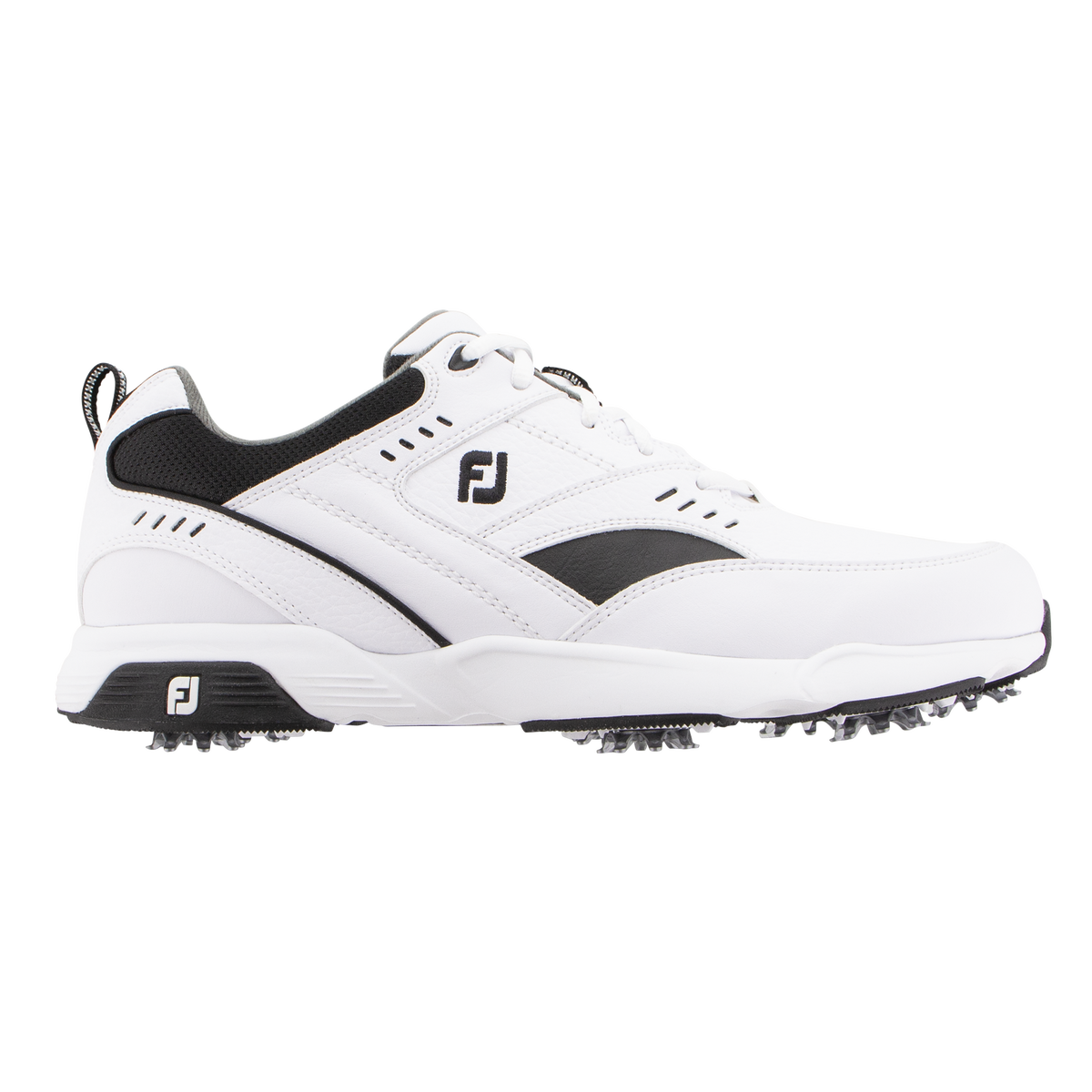 풋조이 맨 골프화 FootJoy Golf Specialty Mens Golf Shoe - White/Black