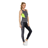 Alternate View 2 of Jungle Oasis Collection: Demetria Dot Print Racerback Tank Top