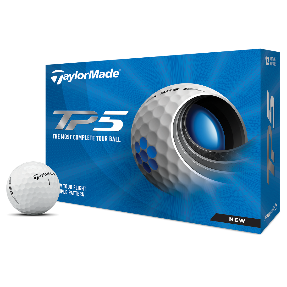 TaylorMade 2021 TP5 Golf Balls PGA TOUR Superstore