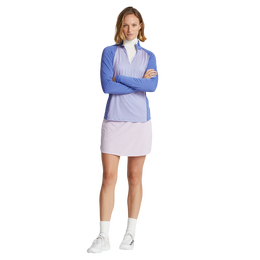 Stretch Jersey Printed Quarter-Zip Pullover