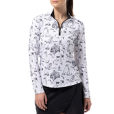 Alternate View 2 of SolCool Birdie Quarter Zip Pullover