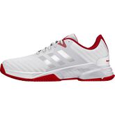 Barricade Court Tennis Shoe - White/Red | TOUR Superstore