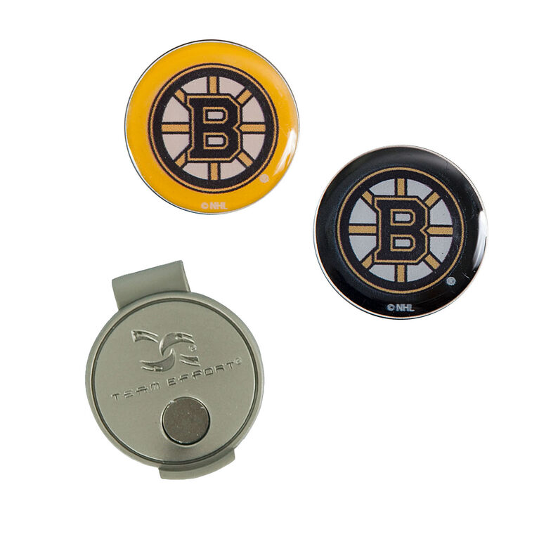 Team Effort Boston Bruins Hat Clip