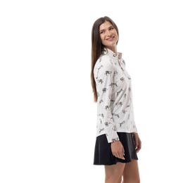 SolShine Tiger Quarter Zip Pullover