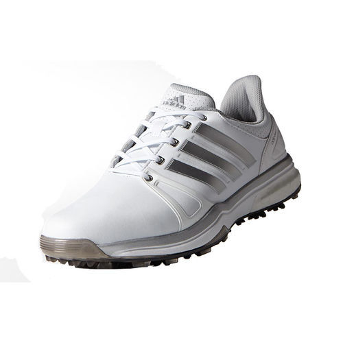 adidas Adipower Boost 2 Men's Golf Shoe - White/Silver | PGA TOUR Superstore