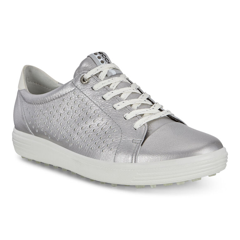 ECCO Casual Hybrid Perf Women's Golf Shoe - Silver | PGA TOUR Superstore