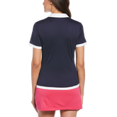 Alternate View 1 of Color Block Short Sleeve Polo Shirt