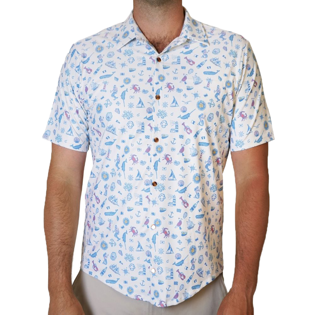 Smith & Quinn The Boatyard Button Down Overboard PGA TOUR Superstore
