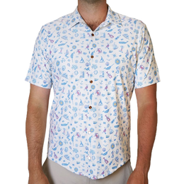 The Boatyard Button Down - Overboard
