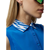 Alternate View 2 of Lale Logo Sleeveless Polo Shirt