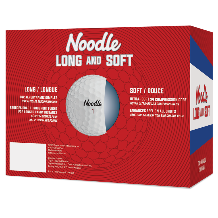 TaylorMade Noodle Long & Soft Double Dozen Golf Balls PGA TOUR Superstore