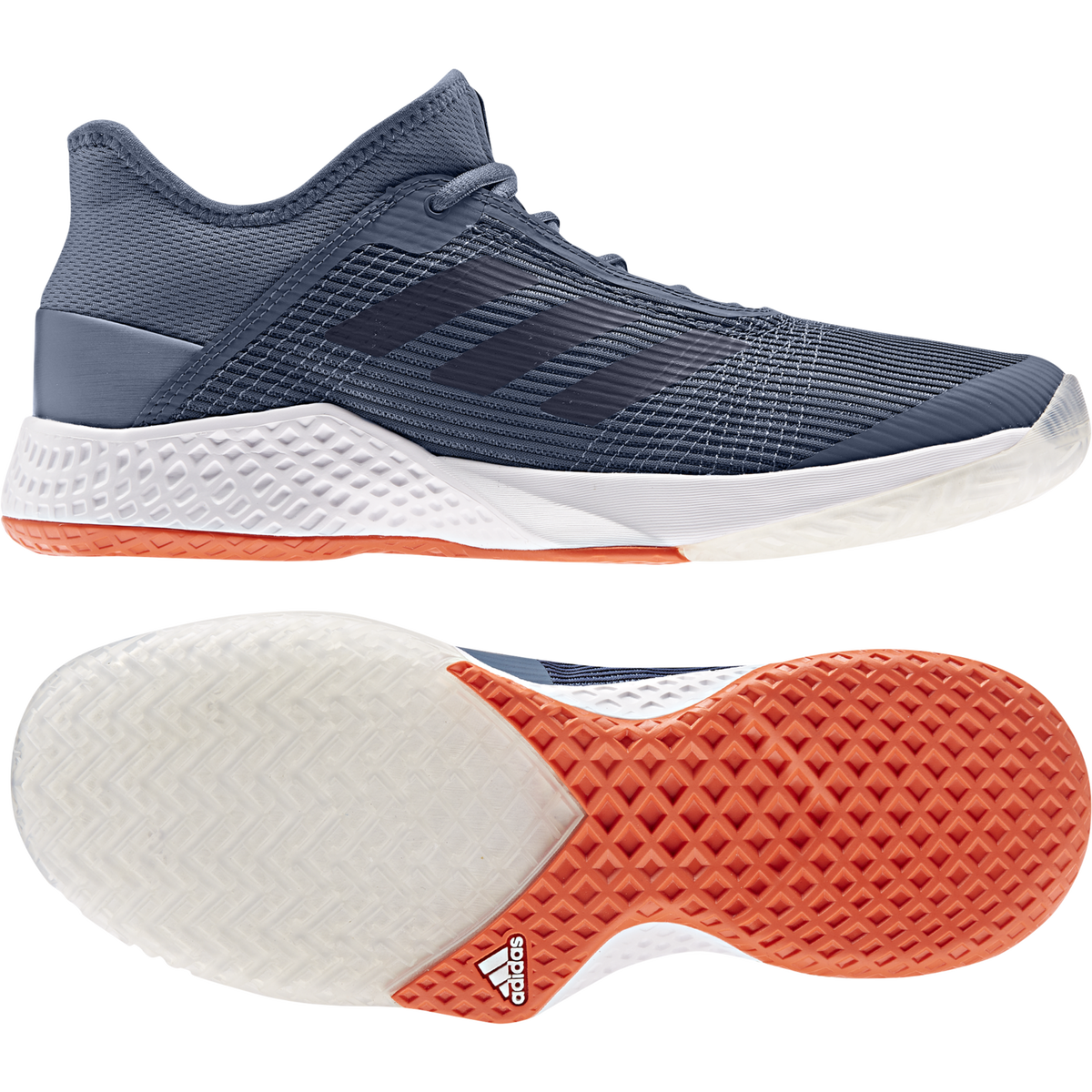 adidas Adizero Club Men's Tennis Shoe Dark Blue PGA TOUR Superstore