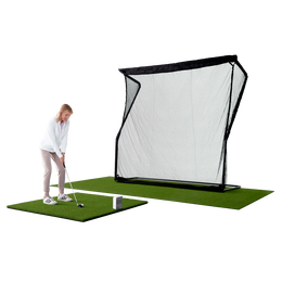 SkyTrak Golf Simulator Practice Net Studio