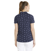 Alternate View 3 of Cloudspun Ditsy Floral Print Short Sleeve Polo
