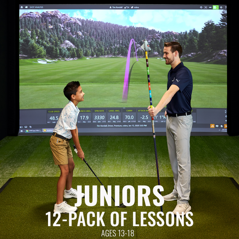 Junior Ages 13-18 years 12-Pack 45 Minute Lessons