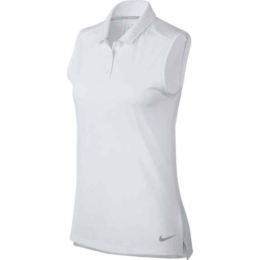 nike women's sleeveless polo shirts