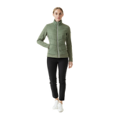 Alternate View 4 of Wild Nature Collection: Karat Melange Fleece Full Zip Jacket