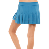 Alternate View 3 of Playing In Paradise High Low Pleated Tennis Skort