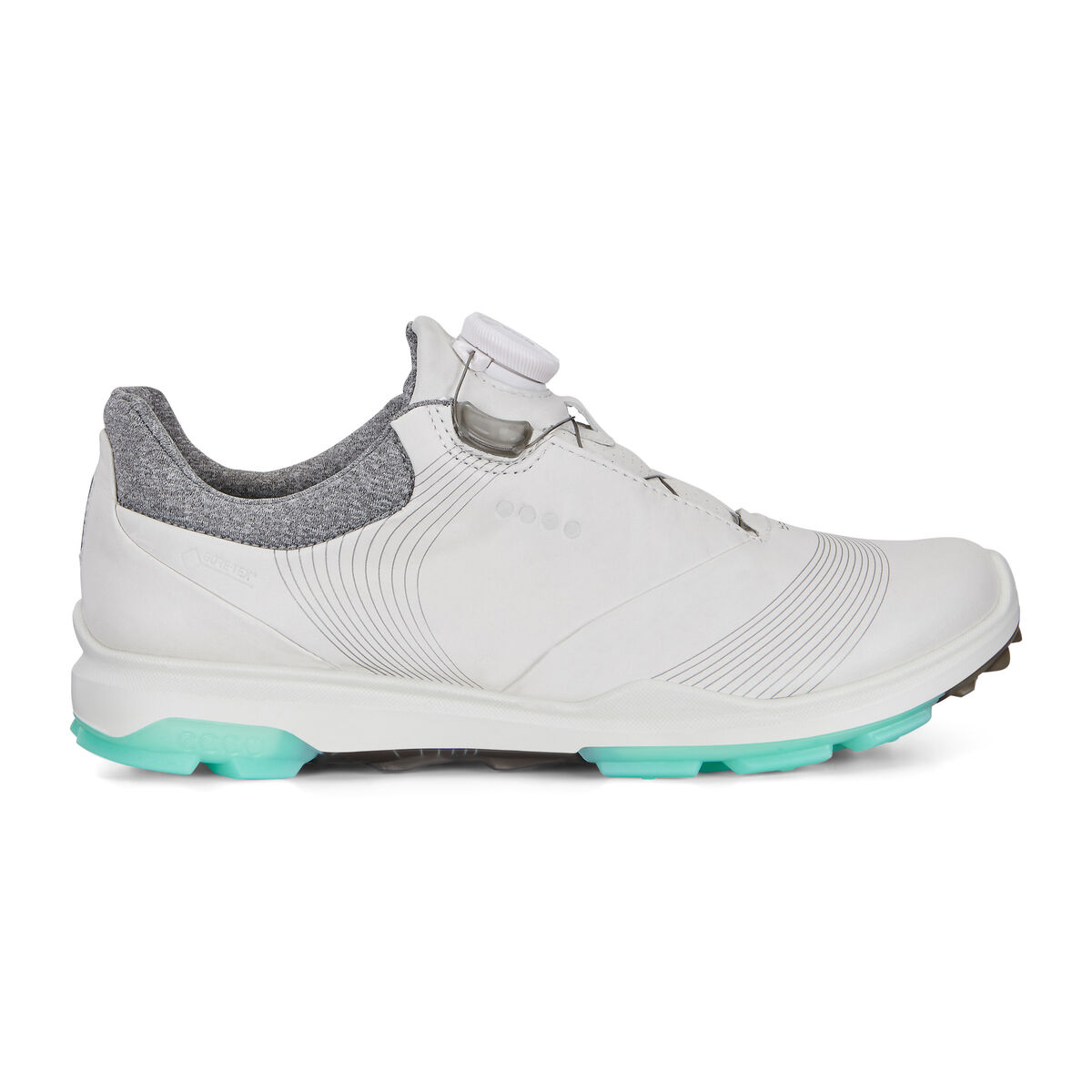 ECCO BIOM Hybrid 3 BOA Women's Golf Shoe White/Green PGA TOUR