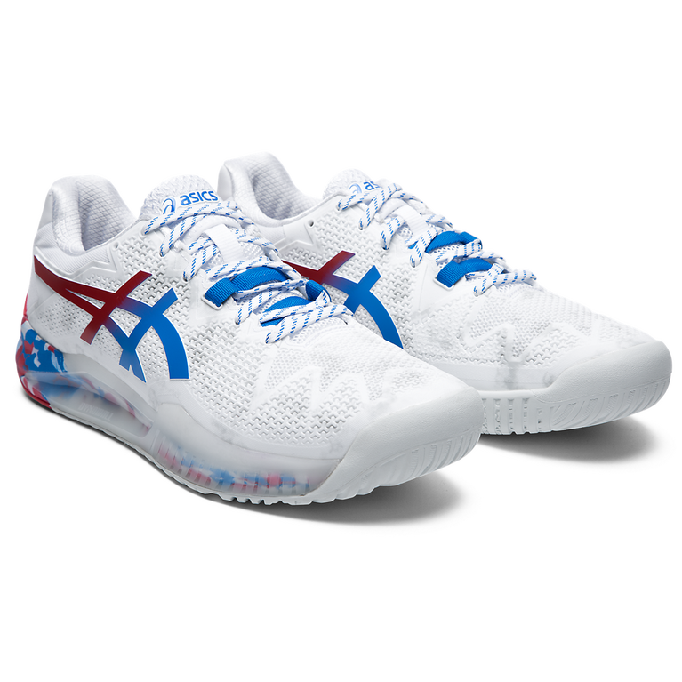 gel resolution 8 tennis shoes